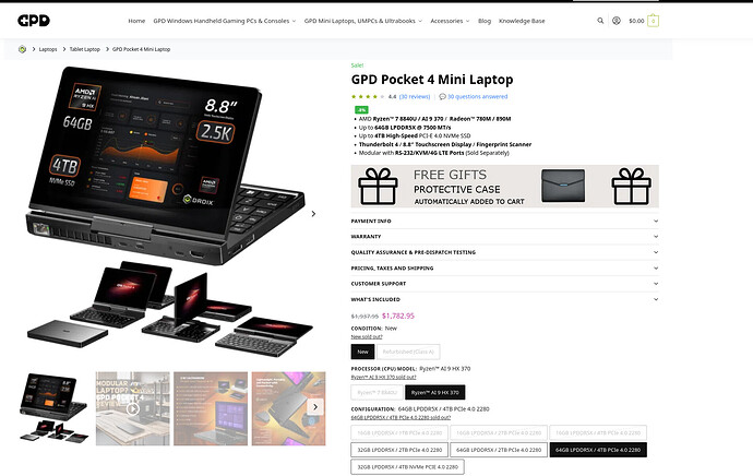 Screenshot 2026-01-25 at 14-01-49 GPD Pocket 4 Compact Notebook 💻 High-Performance Mobility