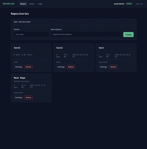 Screenshot 2026-03-06 at 14-56-05 Repos — DietDroid